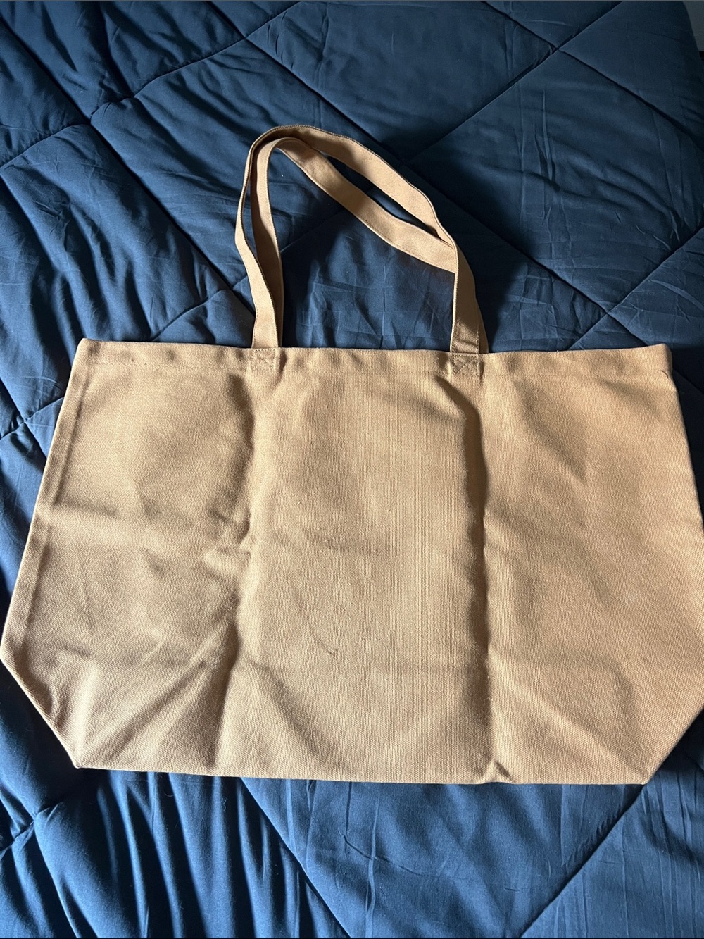 NWOT Sezane Tan Saint-Tropez Canvas Tote - Picture 3 of 9